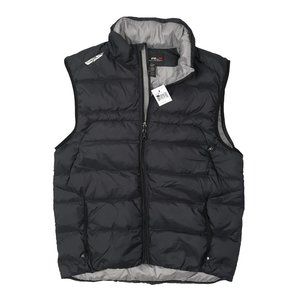 New RLX Ralph Lauren Puffer (Down) Vest!  Med  Black  $198  RLX Emblem Peeling